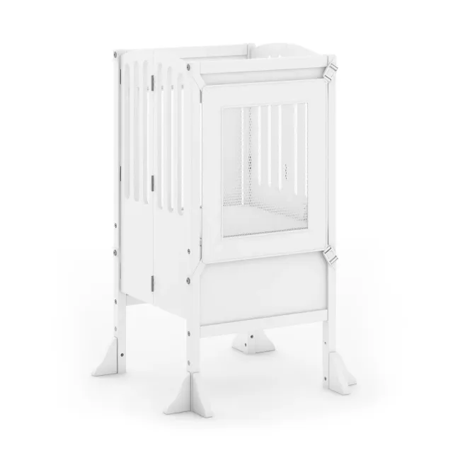 Guidecraft Contemporary Kitchen Helper leertoren wit peuter