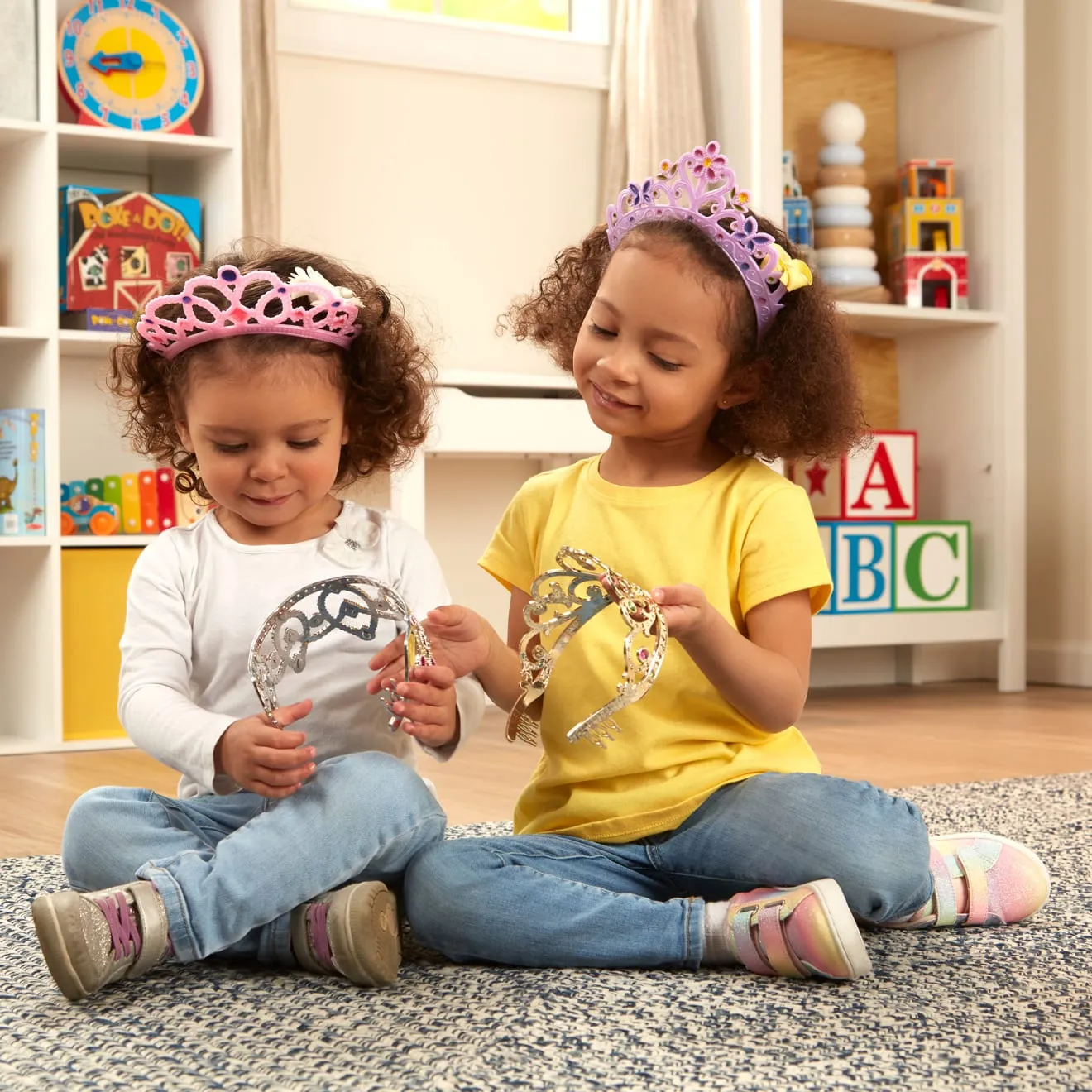 Melissa & Doug Crown Jewels tiara's verkleedkronen 4 stuks