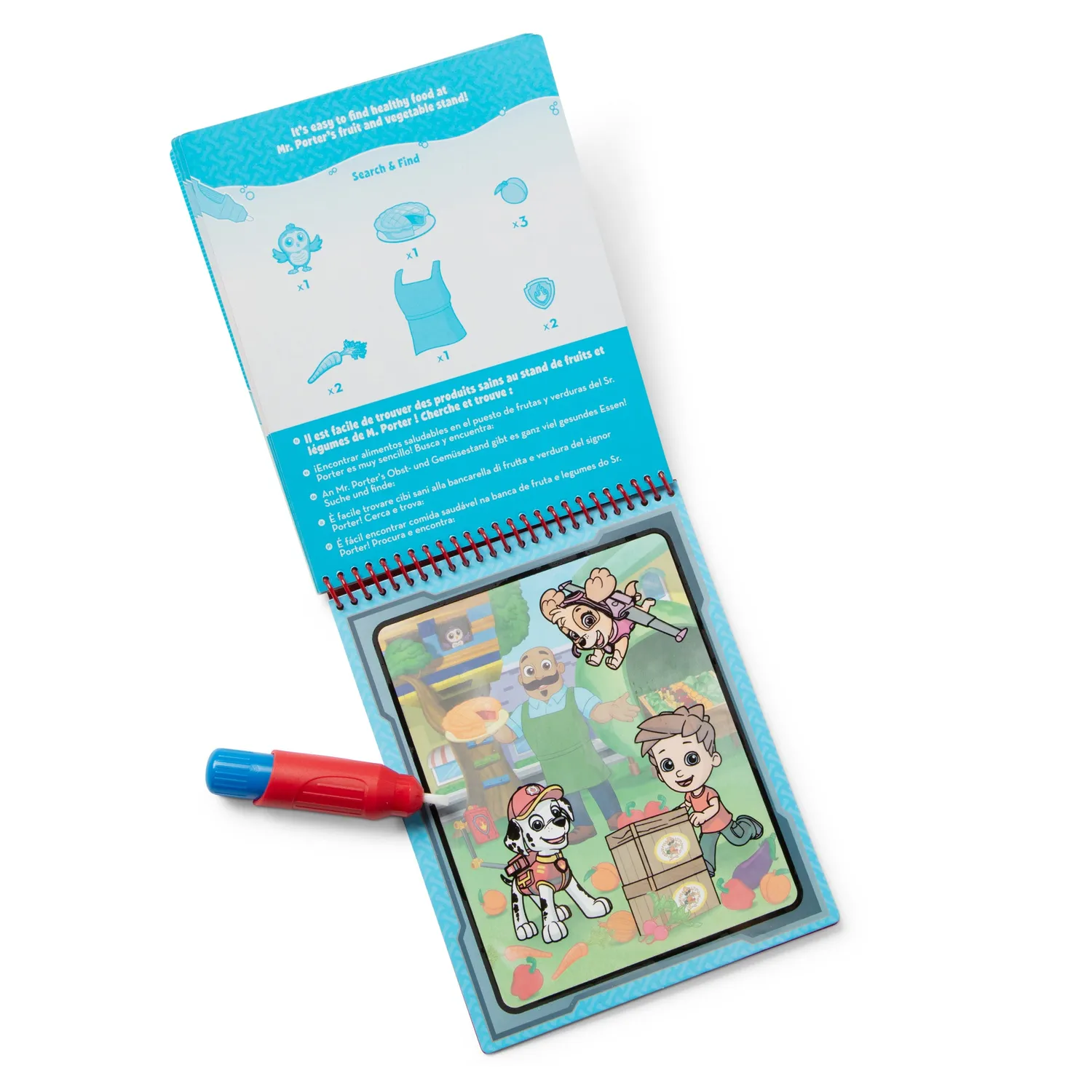 Melissa & Doug Water Wow Marshall kleurboek