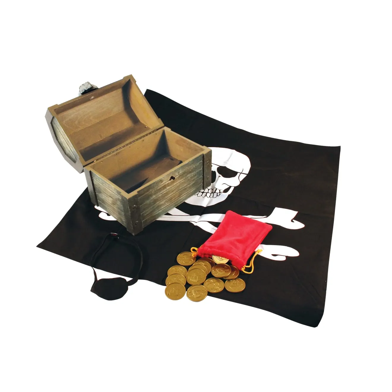 Melissa & Doug Piratenkist Houten Speelset Accessoires
