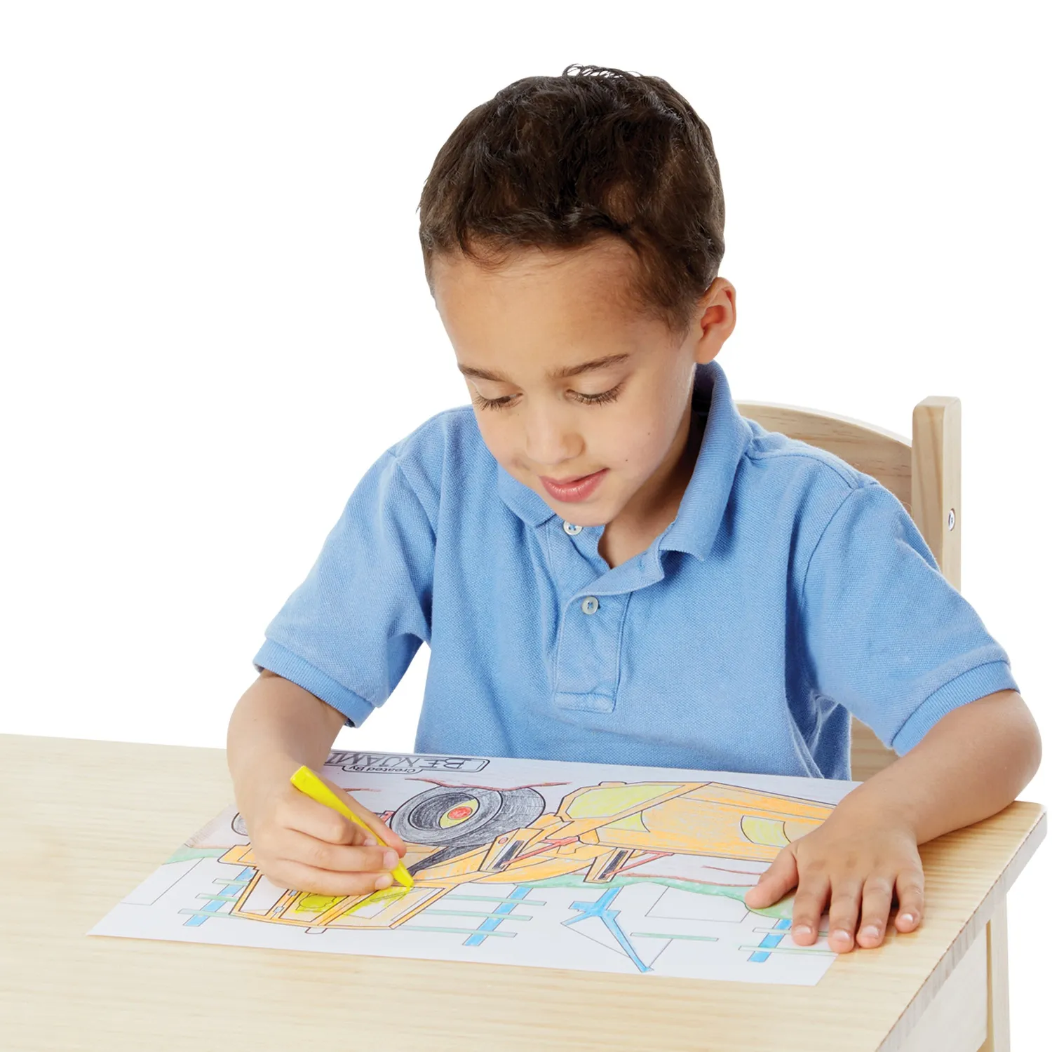 Melissa & Doug Jumbo kleurblok 50 pagina's 28x36 cm