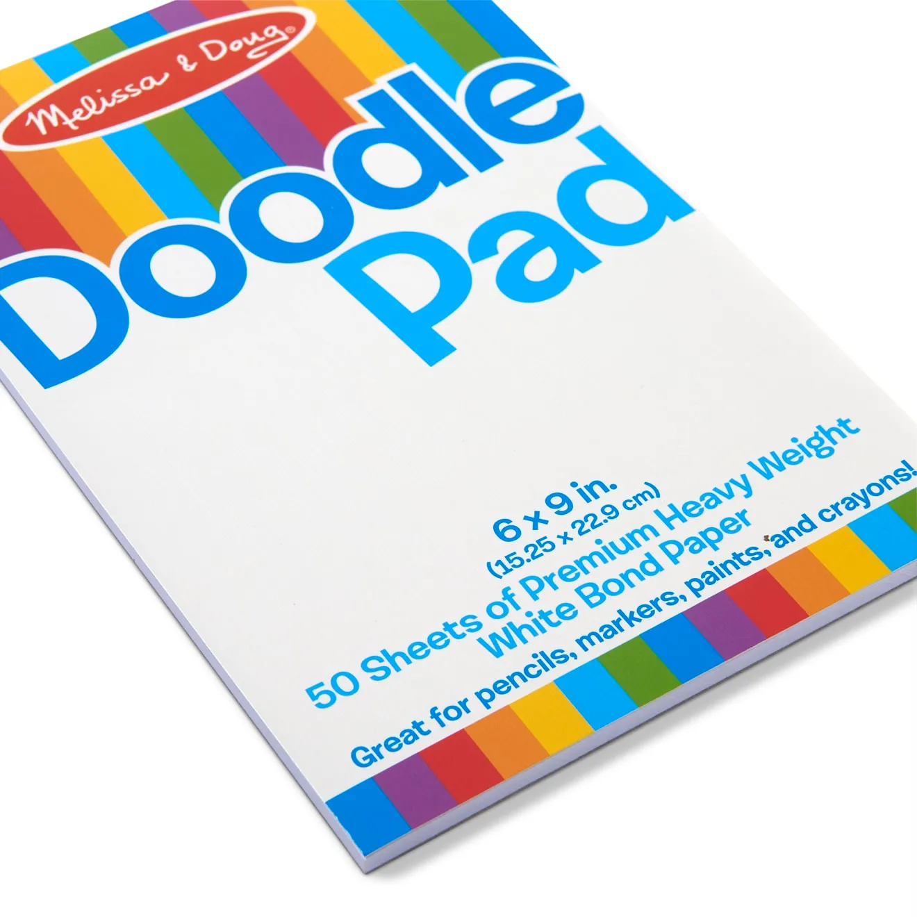 Melissa & Doug Doodle Paper Pad tekenblok wit