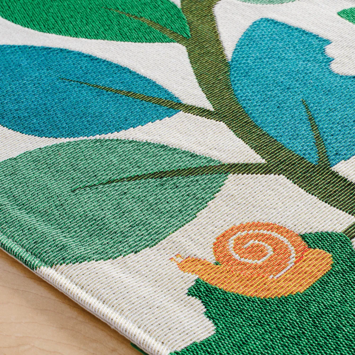 Guidecraft Snail Trails tafelloper 64x13 bloemen