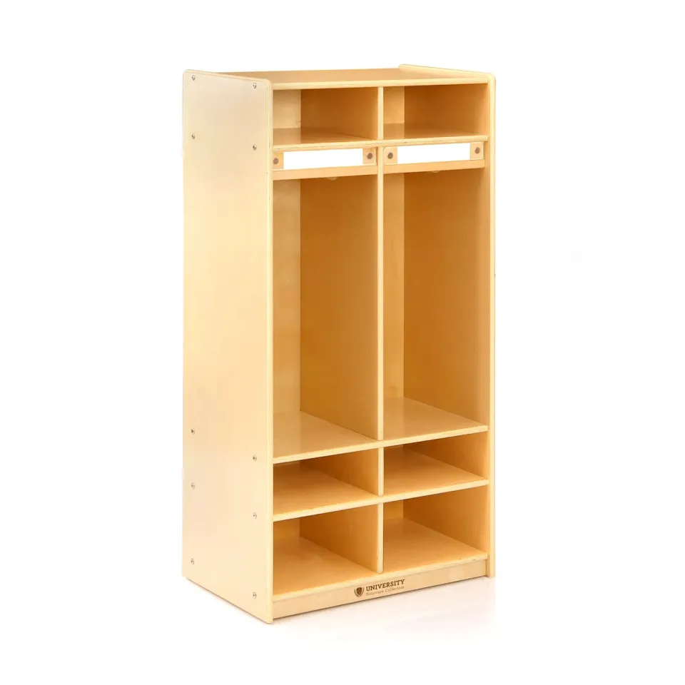Guidecraft 2-Section Locker lockerkast berken 122 cm
