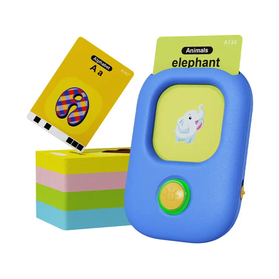 KOKODI Talking Flash Cards woordkaarten blauw 224 woorden