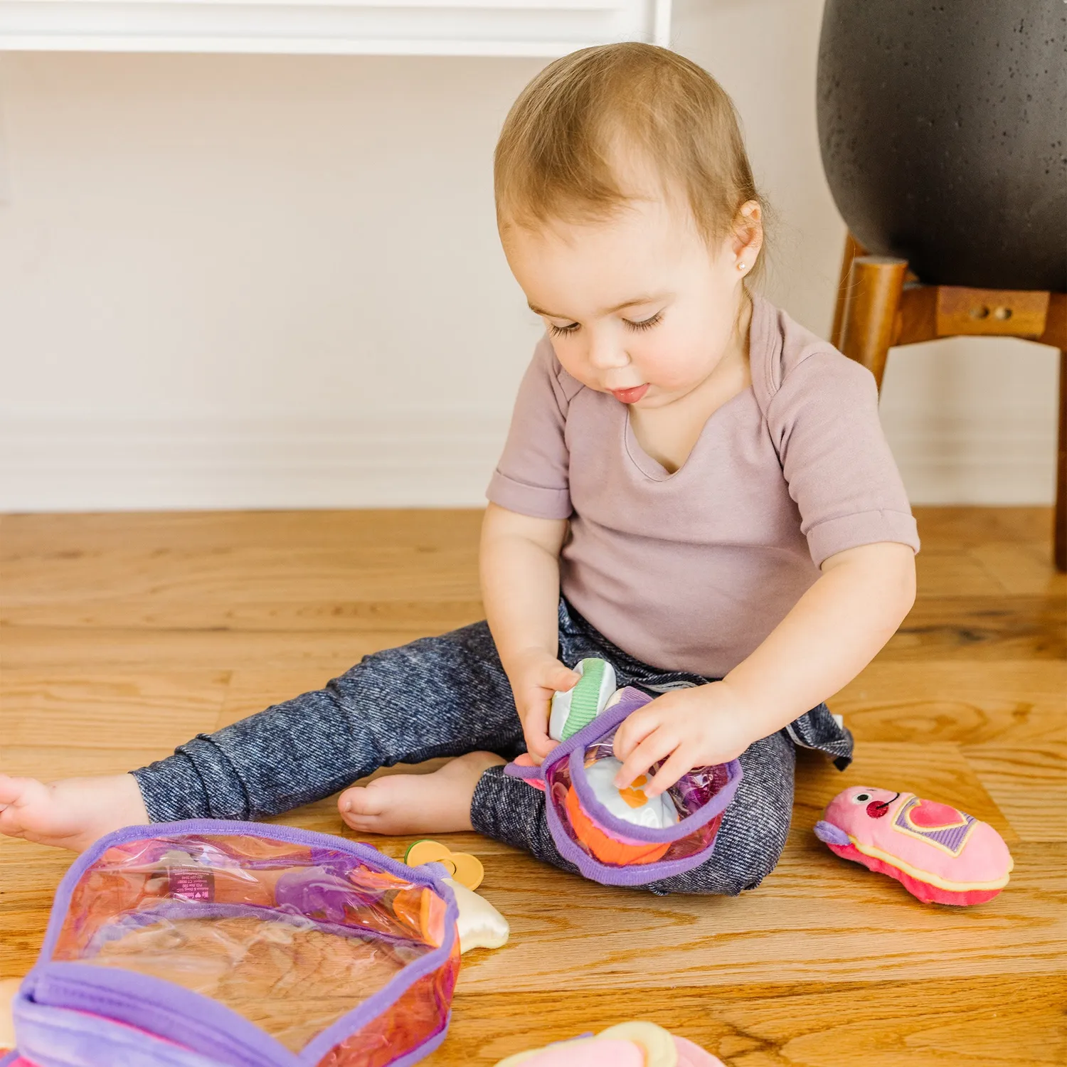 Melissa & Doug Pretty Purse zachte handtas peuterspeelgoed