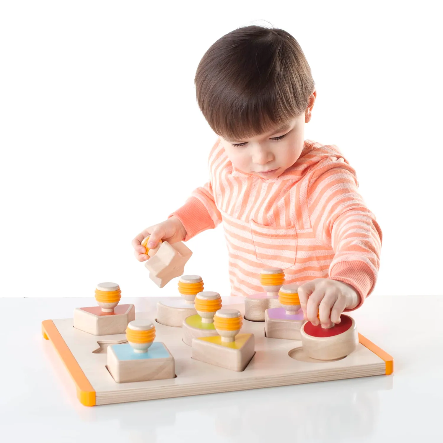 Guidecraft Shape Sorter vormenpuzzel hout 18 maanden+