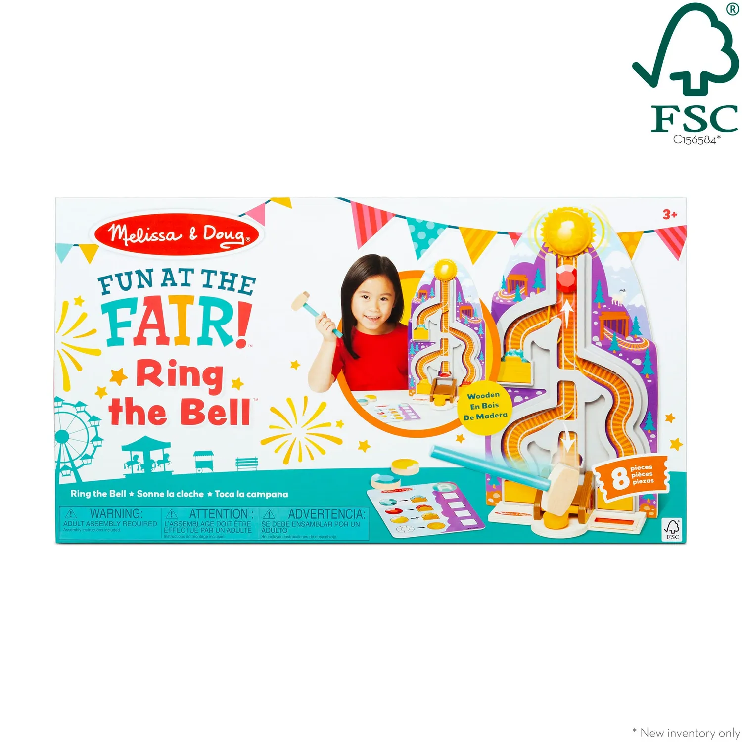 Melissa & Doug Fun at the Fair Ring the Bell kermisspel