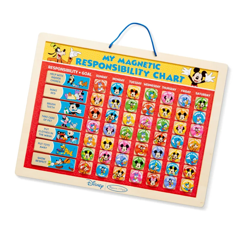 Melissa & Doug Mickey Mouse magneetbord beloning 90st