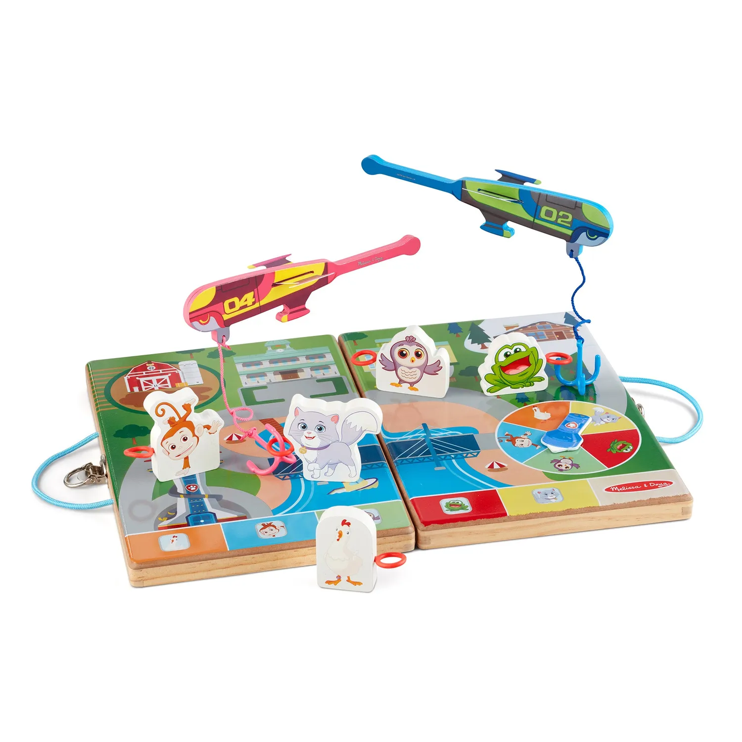 Melissa & Doug PAW Patrol Spy houten speelset meeneemkoffer