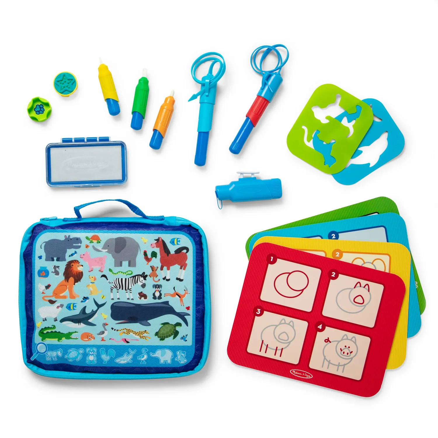 Melissa & Doug Water WOW Multi-Activity tekenset met water 2-delig