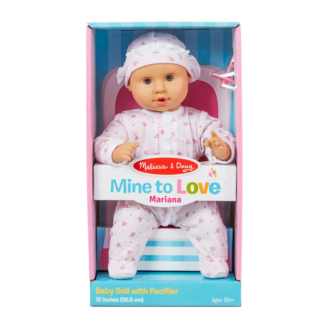 Melissa & Doug Mine to Love Mariana babypop 30 cm