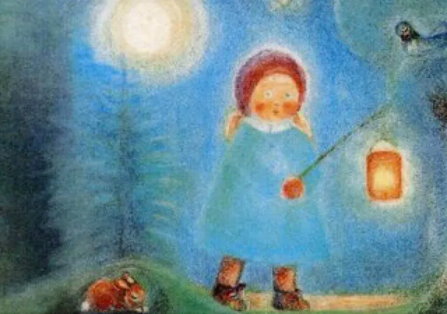 Ginger Fairy Ruth Elsässer Lampionfeest kaart 10x15 cm