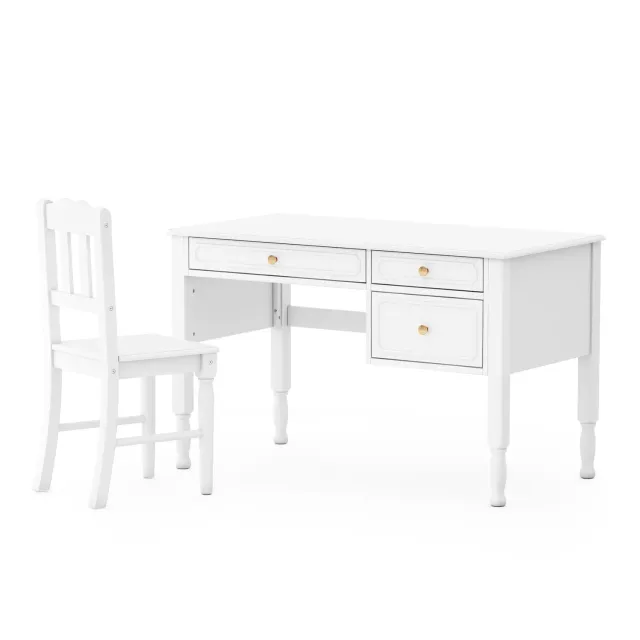 Guidecraft Avery kinderbureau met stoel hout 112 cm