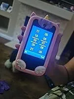 KOKODI Kids Smart Phone Full Screen speeltelefoon roze eenhoorn