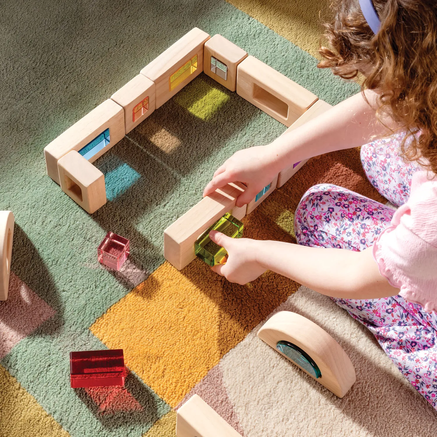 Guidecraft Window Unit Blocks bouwblokken 24-delig
