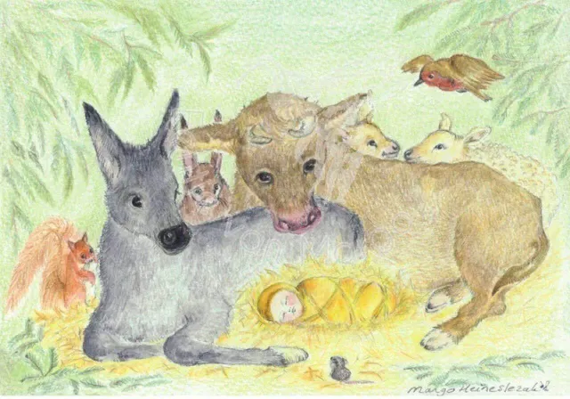 Ginger Fairy Eentje van Margo Welkom lief kerstkind kaart