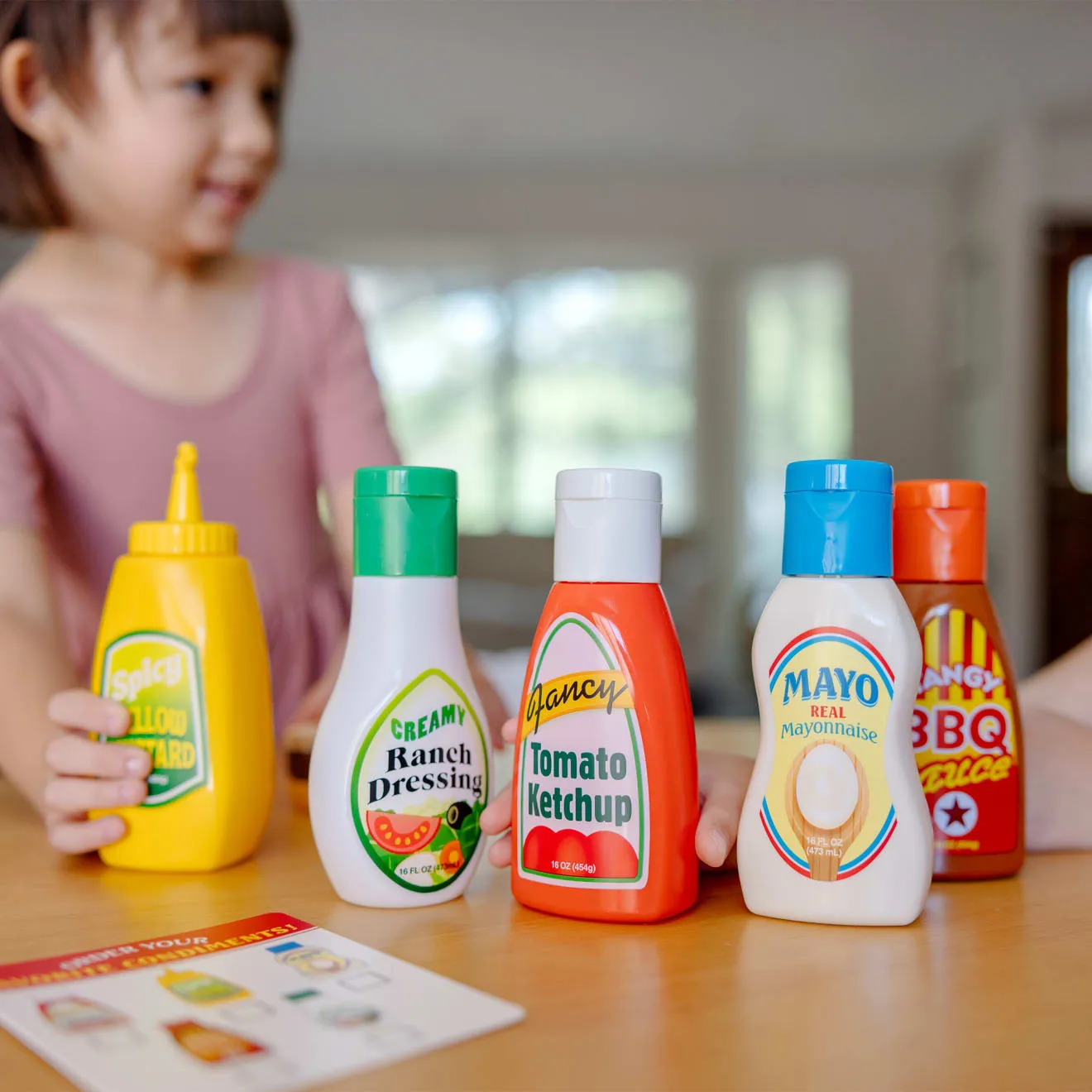 Melissa & Doug Favorite Condiments speelvoedsel 5 delig