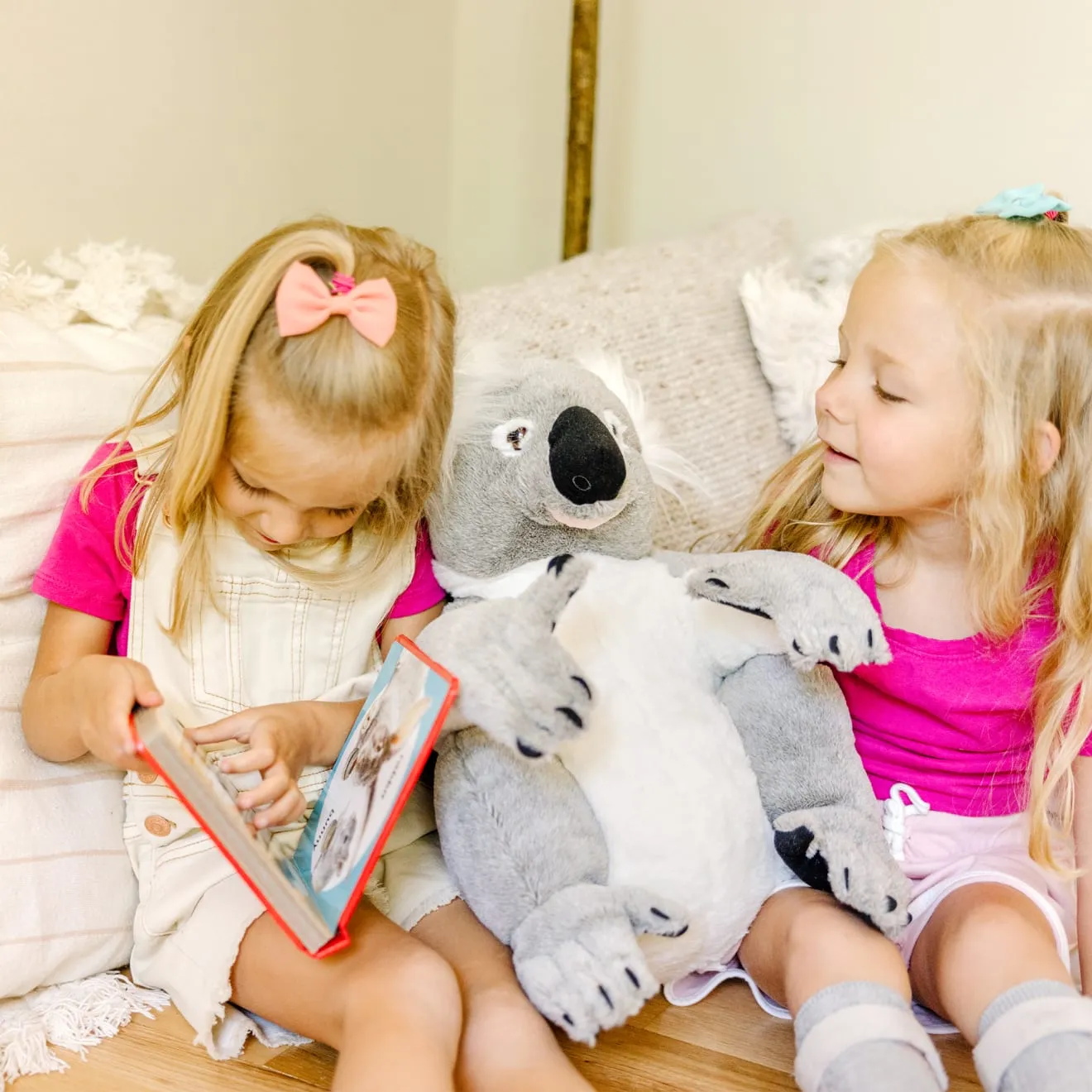 Melissa & Doug Lifelike Plush Koala knuffel 35 cm zacht