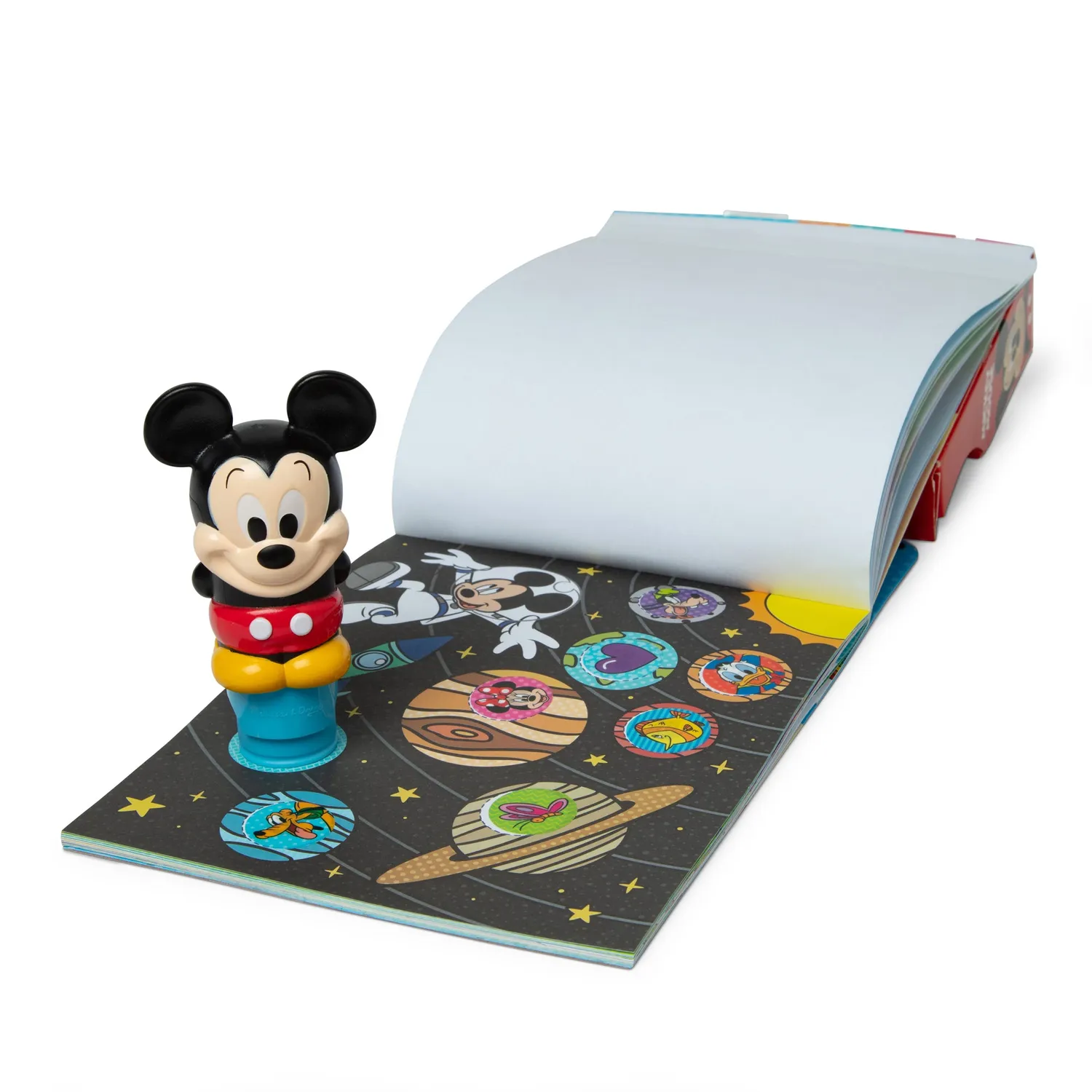 Melissa & Doug Sticker WOW Mickey Mouse stickerboek stempel