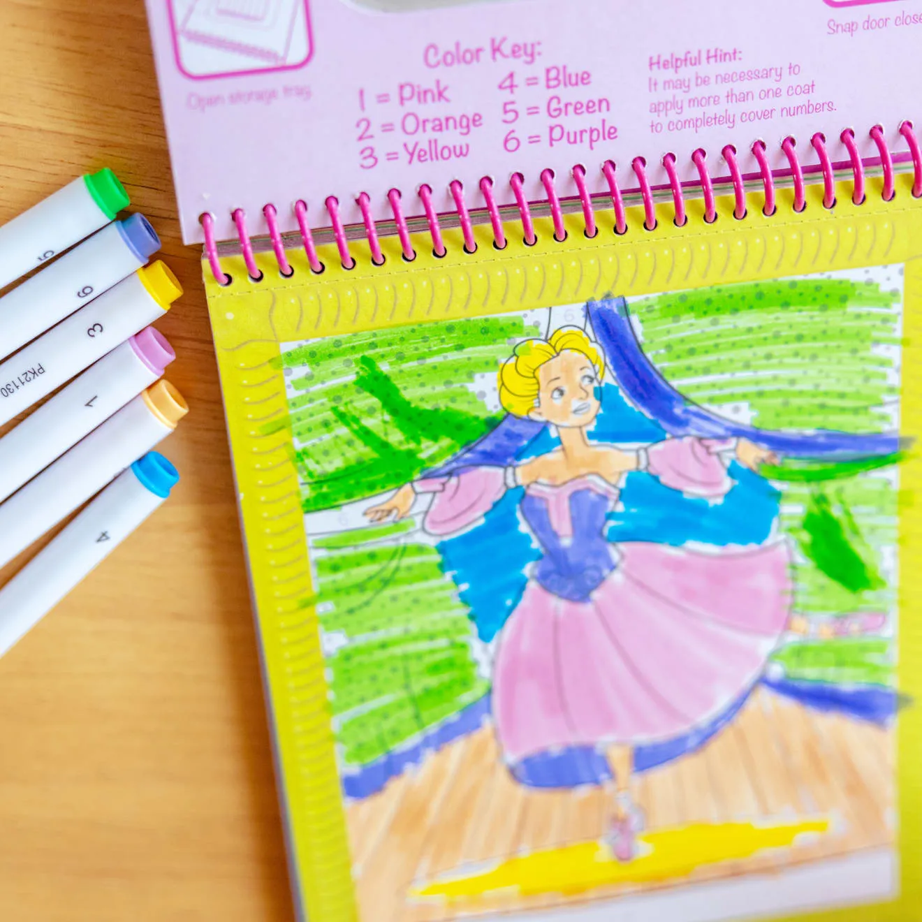 Melissa & Doug On the Go Kleuren op Nummer borden 12 stuks