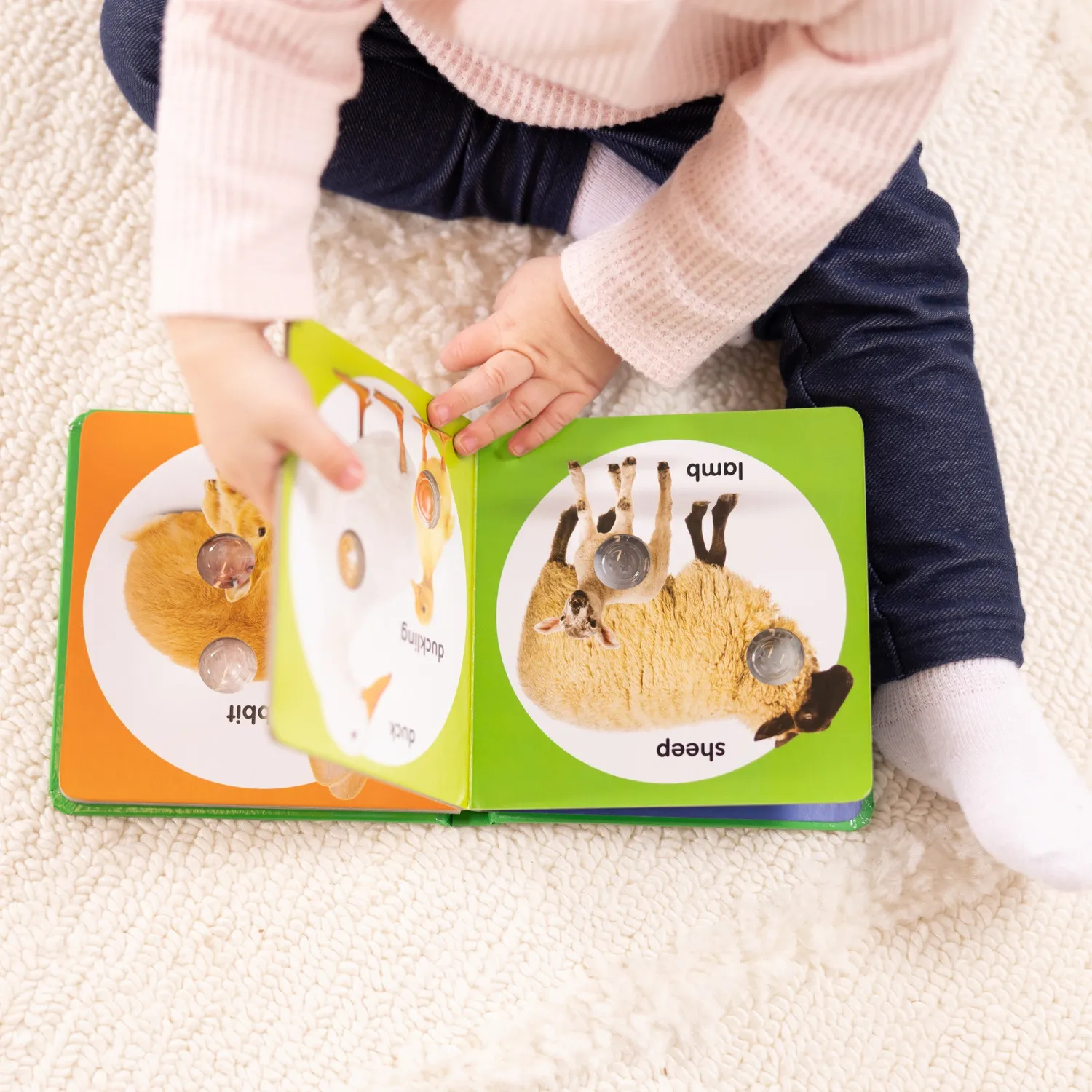 Melissa & Doug Poke-a-Dot Farm kartonboek boerderijdieren 1-2 jr