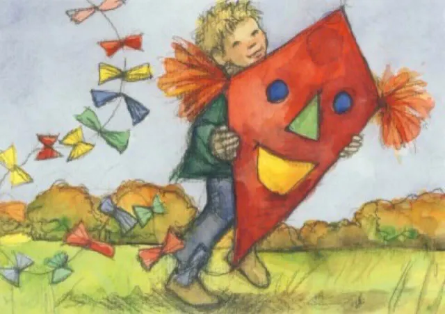 Ginger Fairy Sanne Dufft Oktober kaart 10,5x15 jaartafel