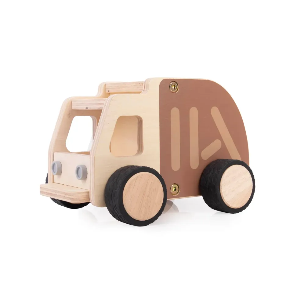 Guidecraft Wooden Garbage Truck houten vuilniswagen