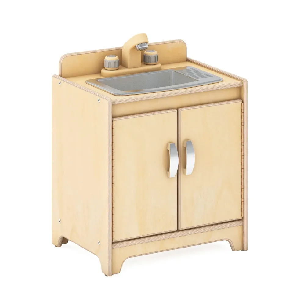 Guidecraft EdQ speelgootsteen Natural hout 51 cm