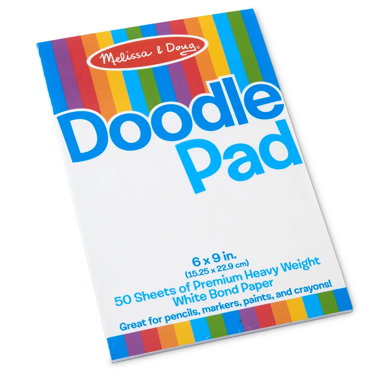 Melissa & Doug Doodle Paper Pad tekenblok wit