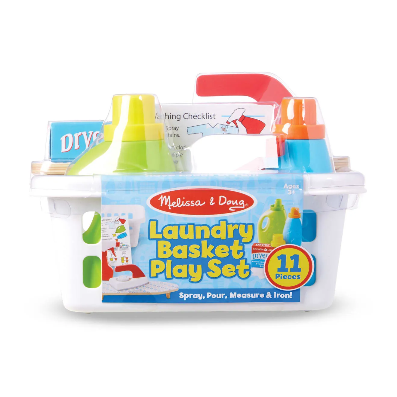 Melissa & Doug Laundry Basket Wassetje 14-delig