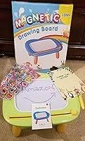 KOKODI Magnetic Drawing Board magneettekenbord blauw 8,7 inch