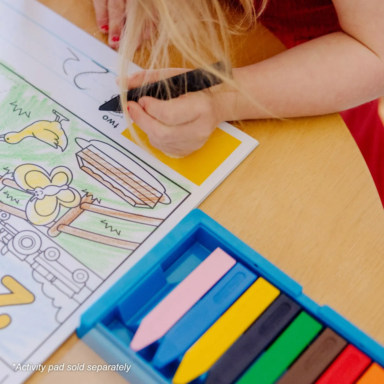 Melissa & Doug Jumbo Triangular Crayons krijtjes driehoekig