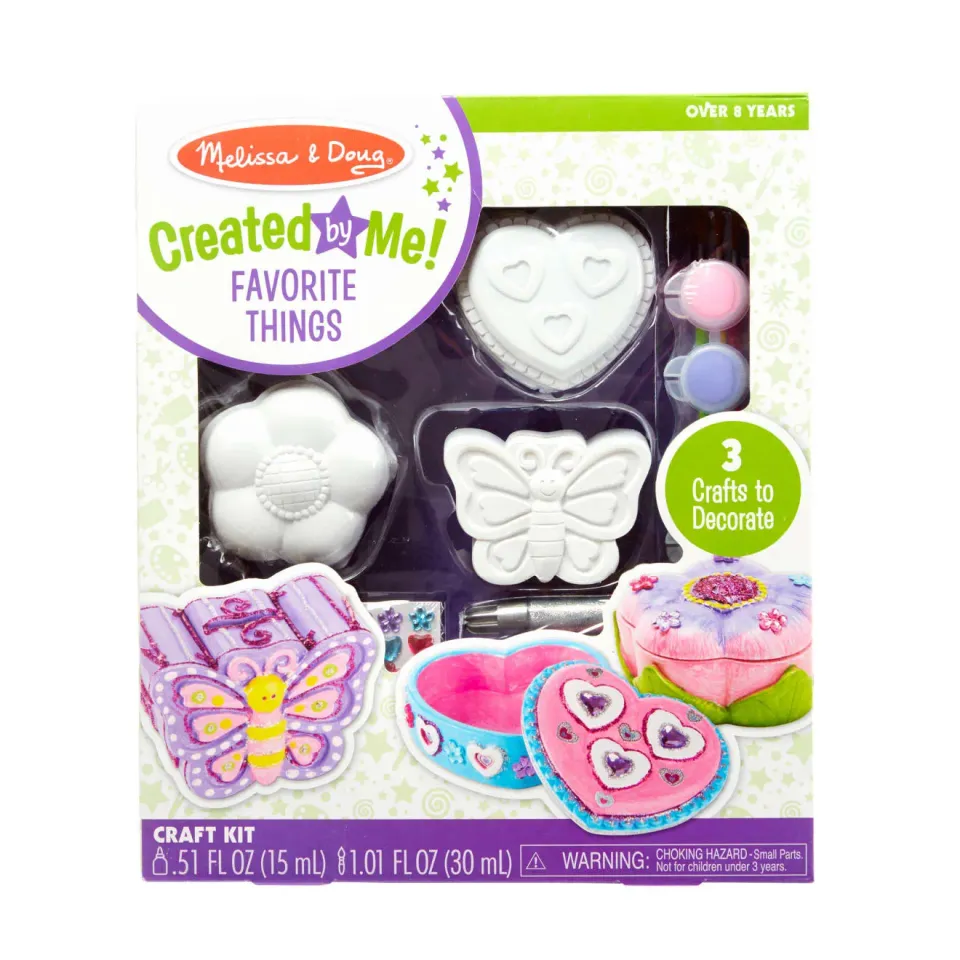 Melissa & Doug Created by Me Knutselset Verf 3-delig Vlinder