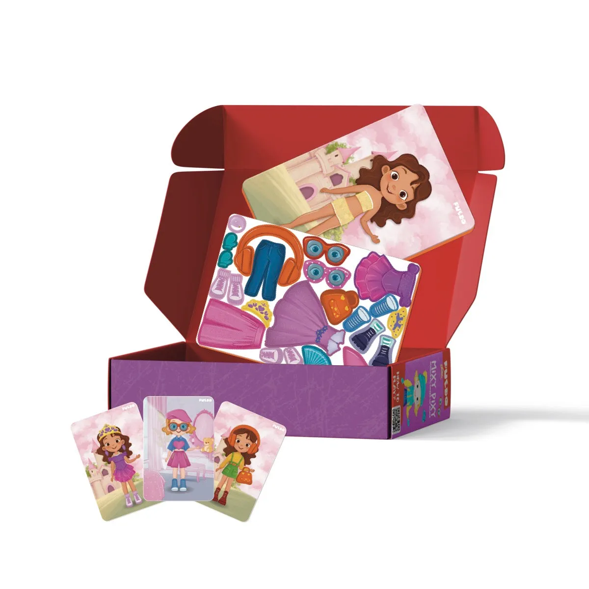 Puedo Mixy Pixy magnetisch aankleedspel 3 jaar combinaties
