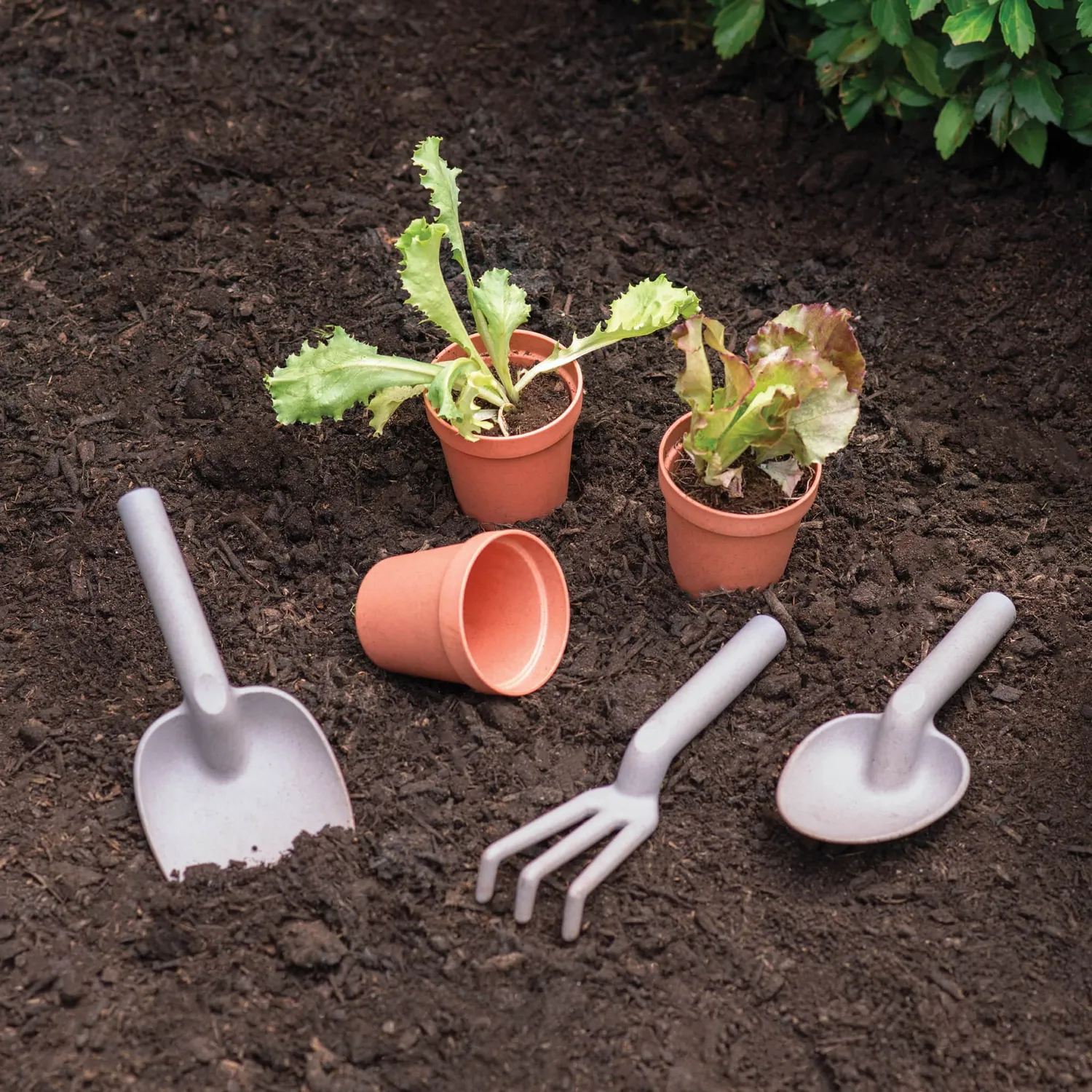 Guidecraft Martha Stewart Kids Outdoor tuingereedschap 6-delig grijs
