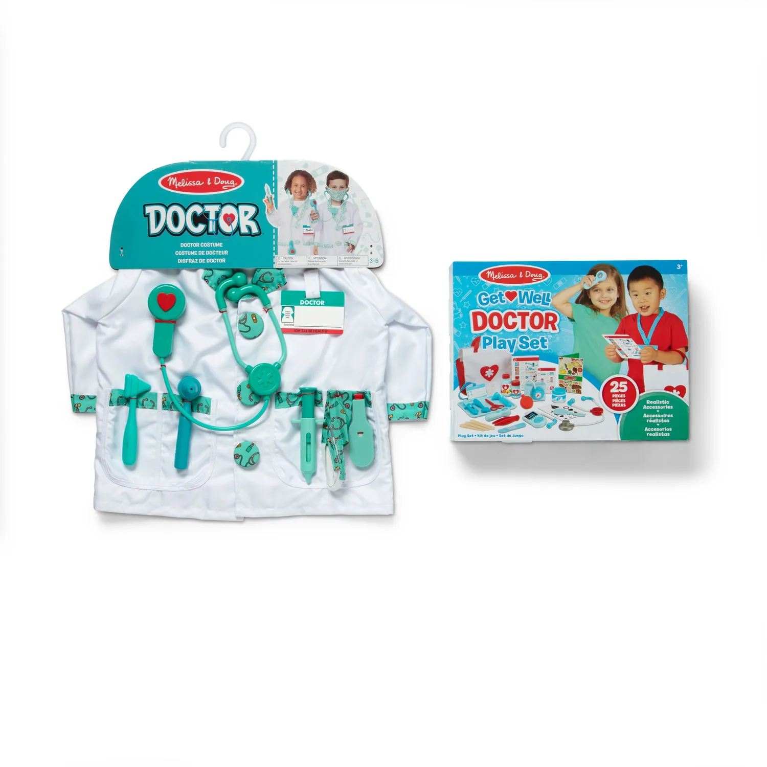 Melissa & Doug Get Well Doctor Gift Bundle doktersset