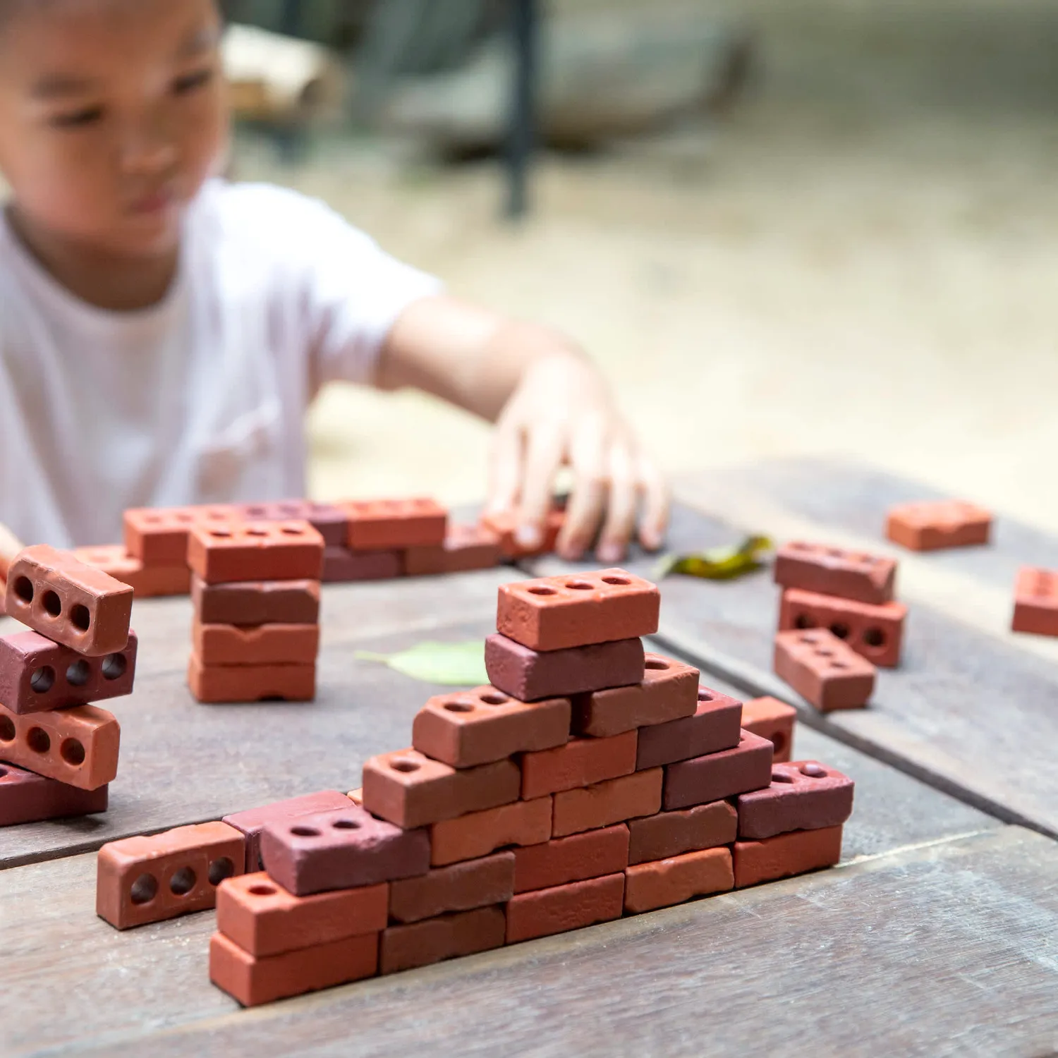 Guidecraft Little Bricks bouwstenen 60 stuks mini