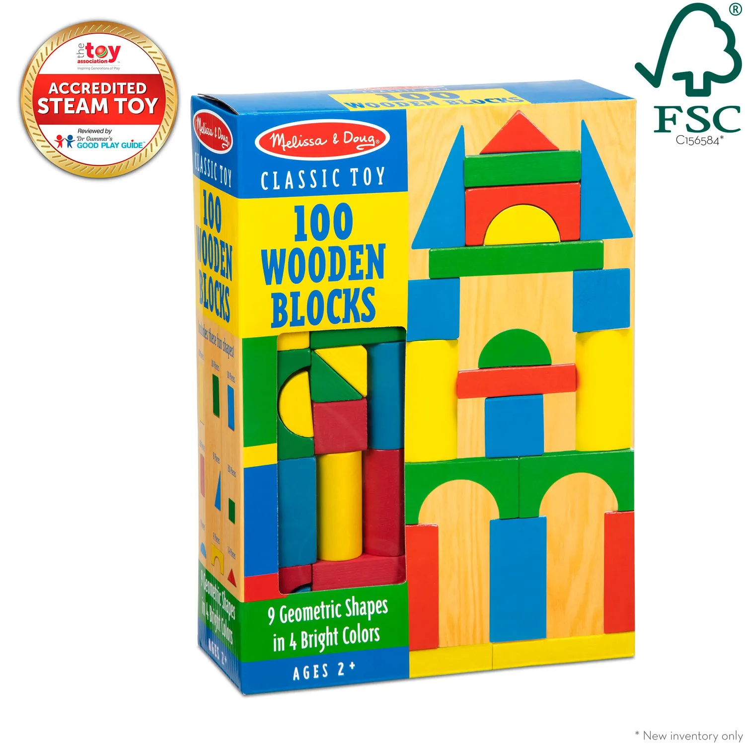 Melissa & Doug Creative Builders Play Bundle bouwset 100-delig