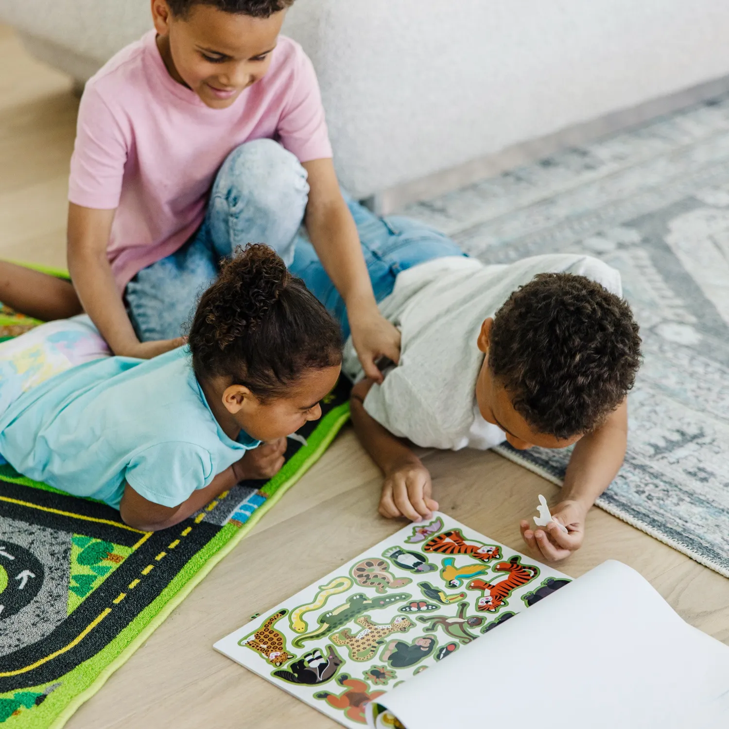 Melissa & Doug Habitats Stickerboek Herbruikbaar 150+
