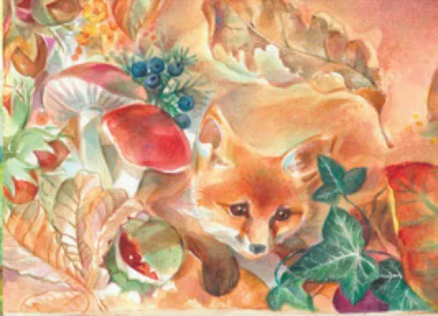 Ginger Fairy Der kleine Fuchs kaart 10x15 cm