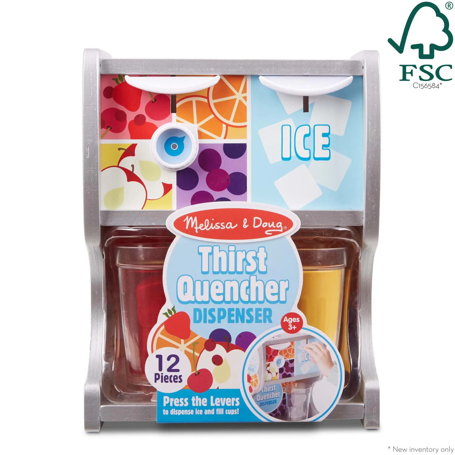 Melissa & Doug Thirst Quencher Houten Drankdispenser Sapjes