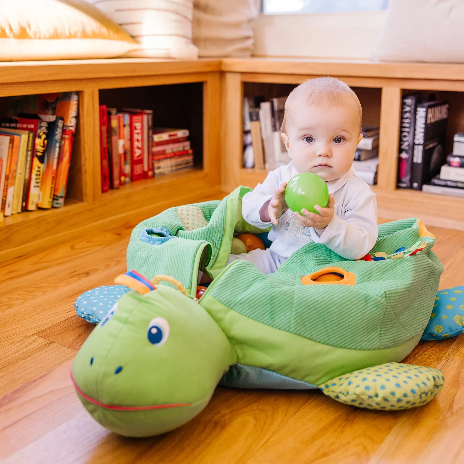 Melissa & Doug K's Kids Schildpad Ballenbak 60 Ballen