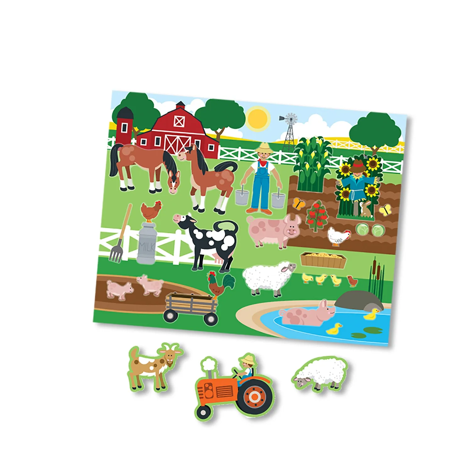 Melissa & Doug Habitats Stickerboek Herbruikbaar 150+