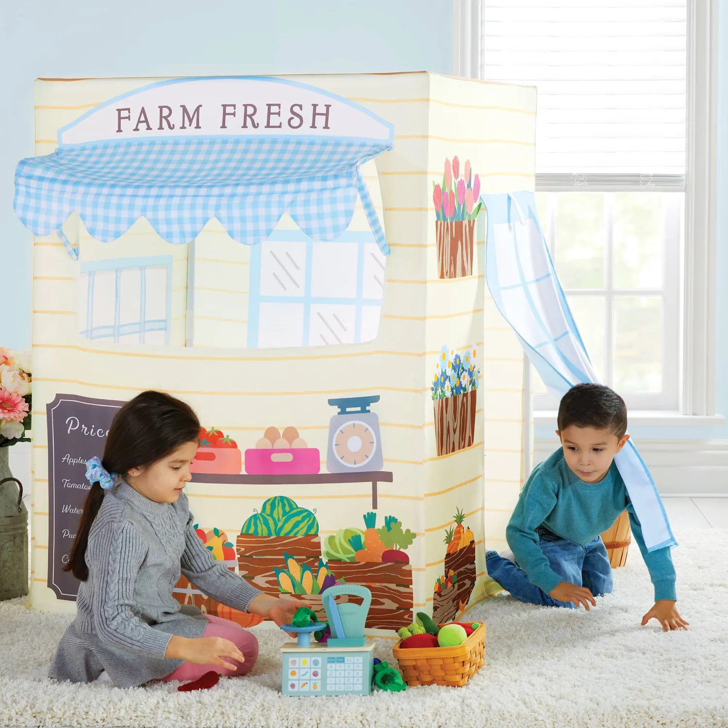 Guidecraft Martha Stewart Kids Farmers Market speeltent markt 3+