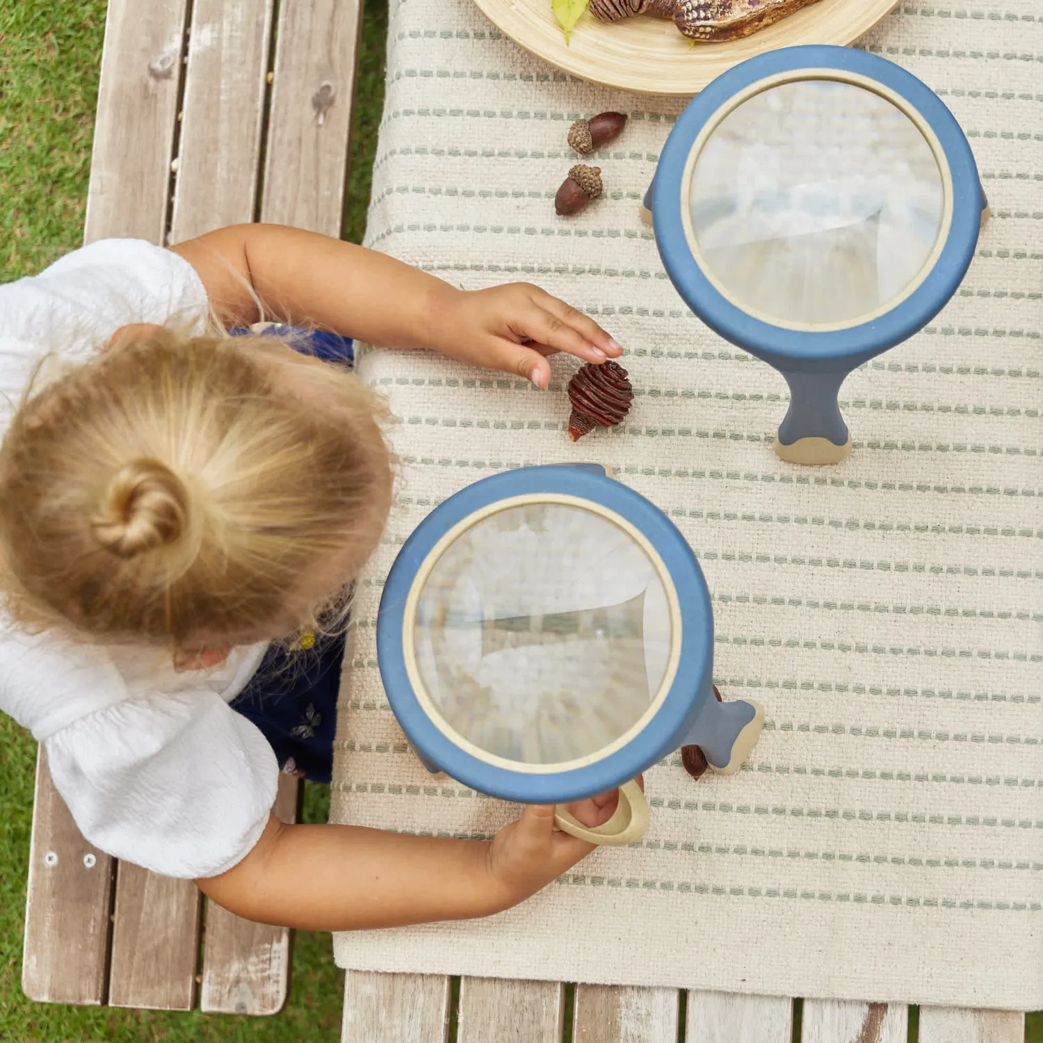 Guidecraft All-Weather Tabletop vergrootglas set van 2