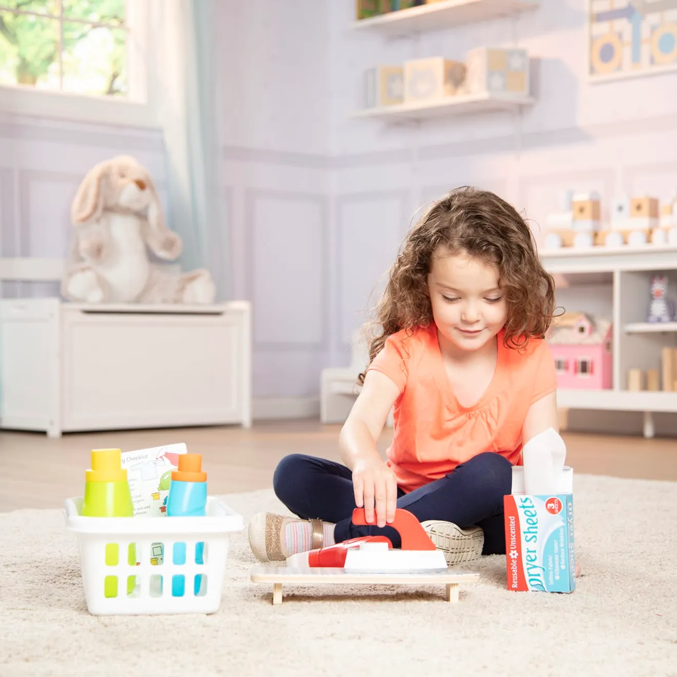 Melissa & Doug Laundry Basket Wassetje 14-delig