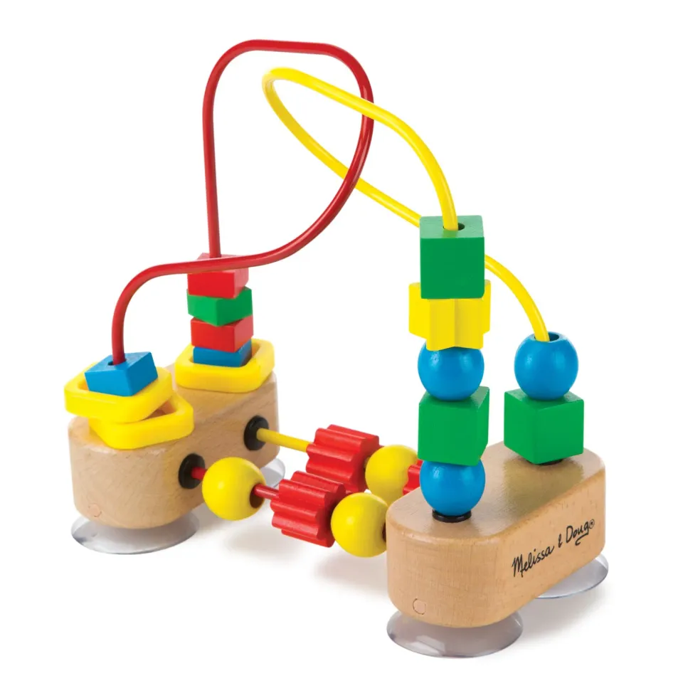 Melissa & Doug First kralendoolhof met zuignap 12+ maanden