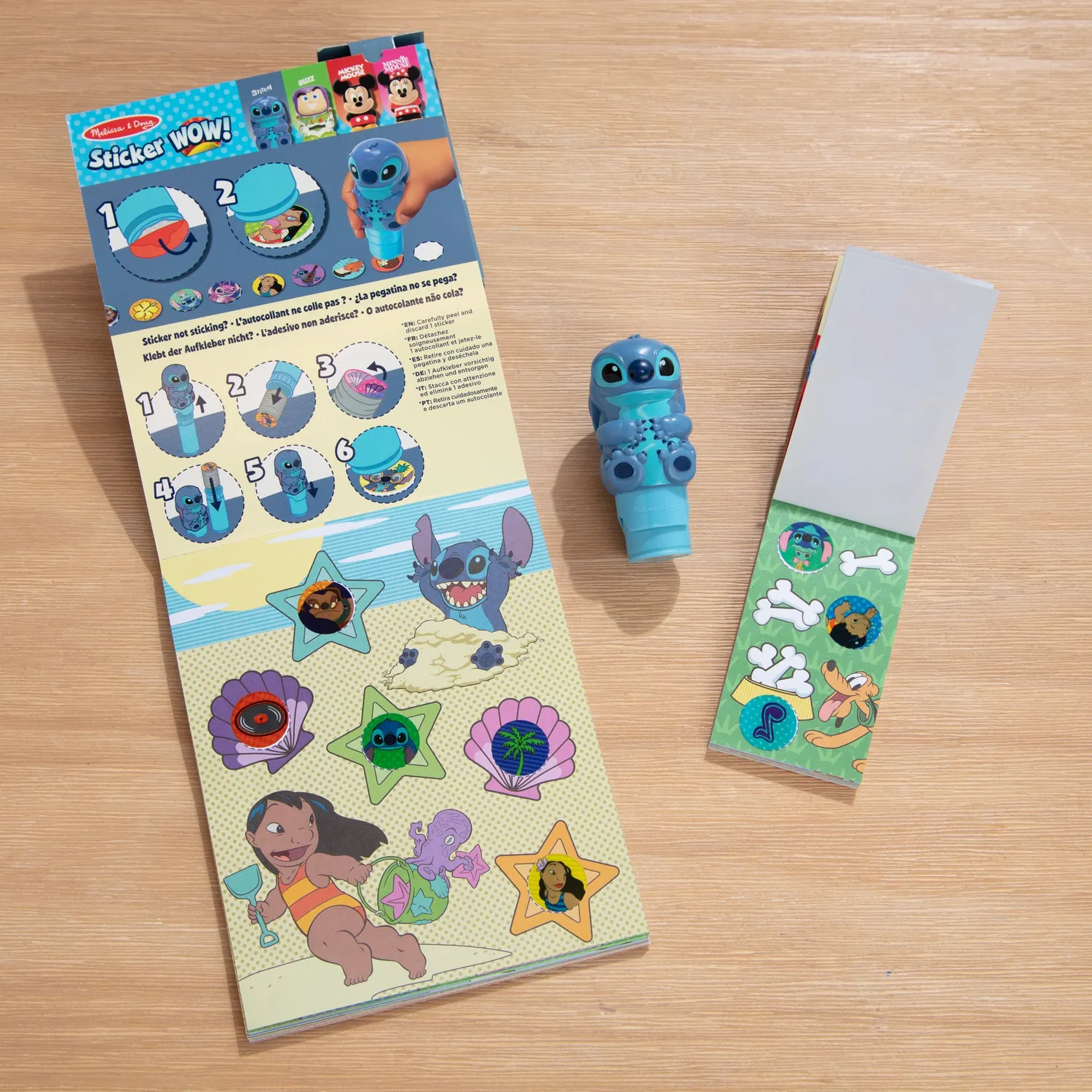 Melissa & Doug Sticker WOW Stitch bundel stempel 500 stickers