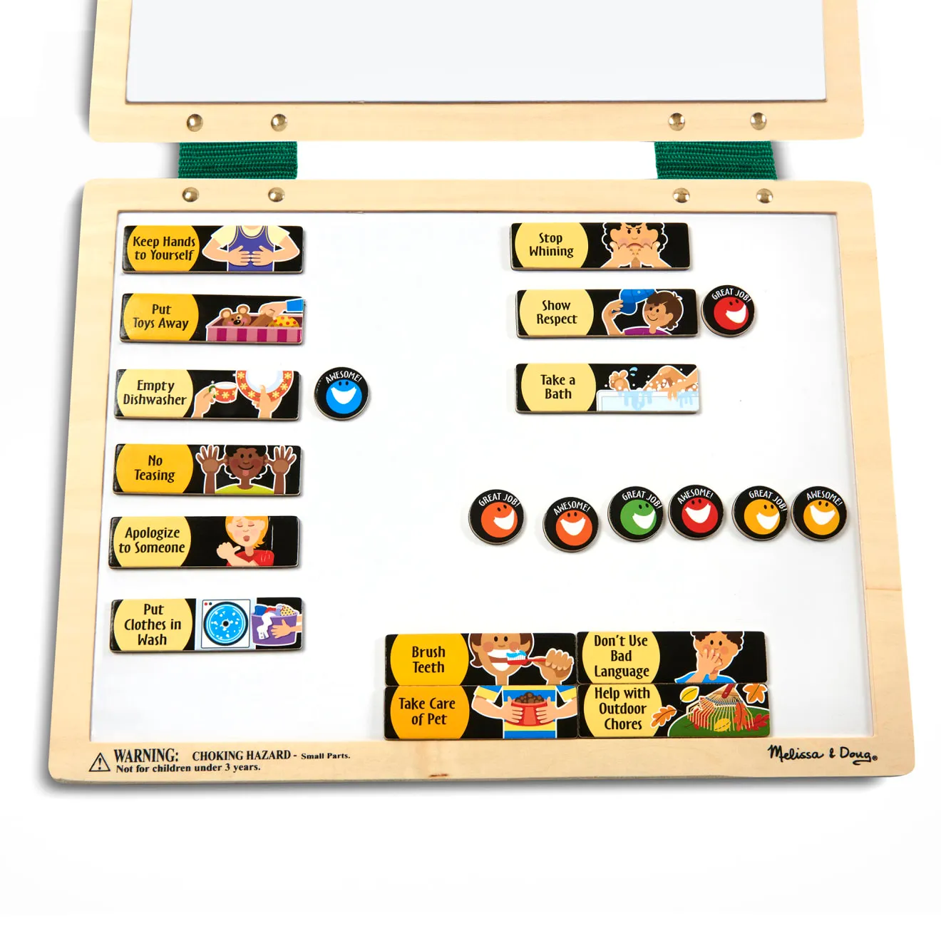 Melissa & Doug Magnetic Responsibility Chart beloningsbord magnetisch